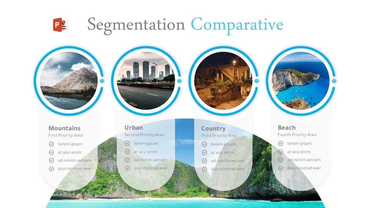 شريحة احترافيةمميزة للمشاريع في برنامج بوربوينت