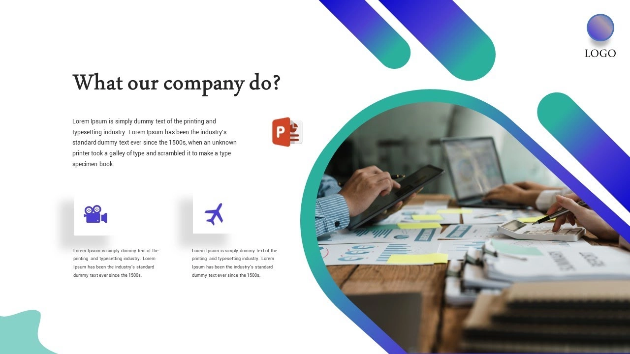 كيفية تصميم شريحة مميزة لمشروع بوربوينت