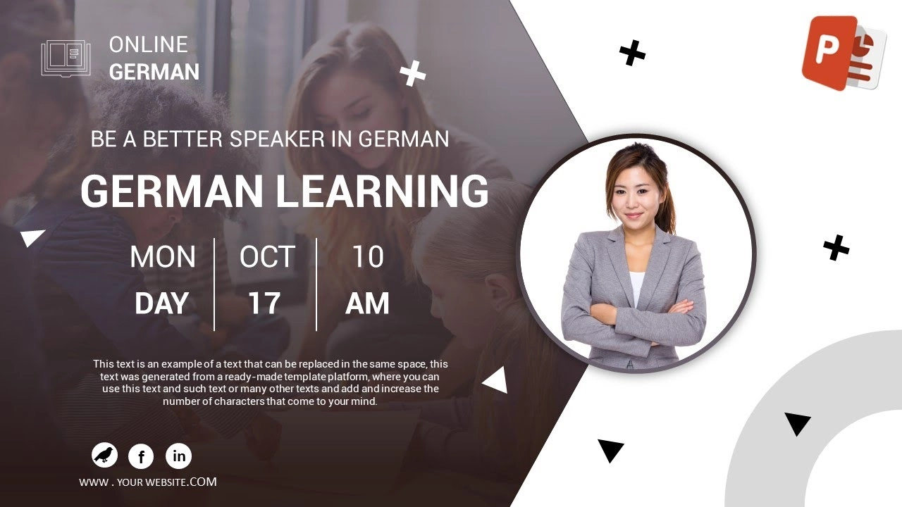 تصميم شريحة رئيسية ومميزة في برنامج بوربوينت