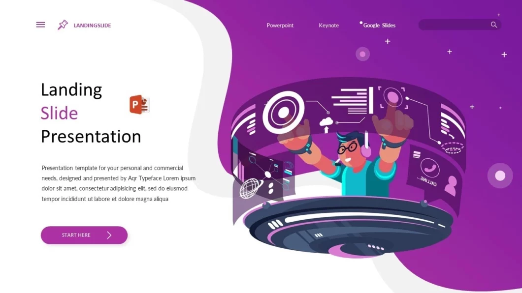 تصميم شريحة افتتاحية مميزة في برنامج بوربوينت