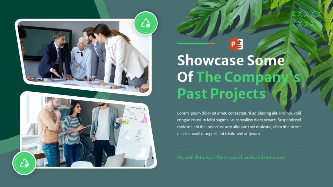 تصميم غلاف مميز المشاريع في برنامج بوربوينت