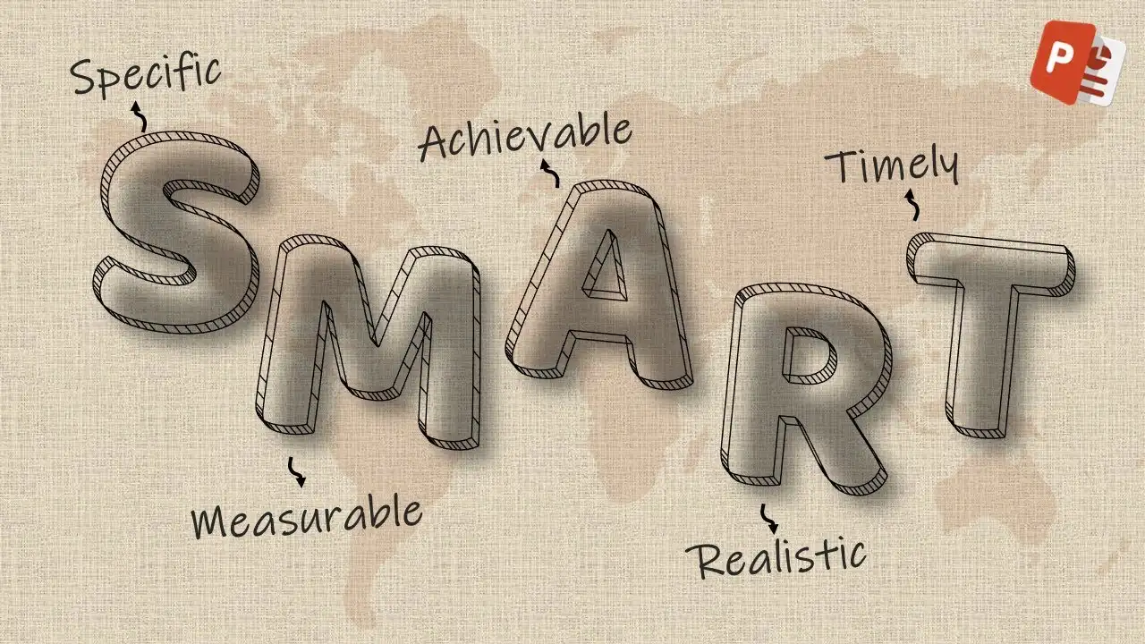 تصميم مخطط سمارت احترافي في برنامج بوبوينت