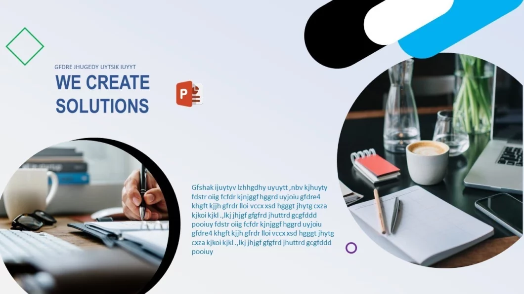 تصميم غلاف احترافي للمشاريع في برنامج بوربوينت