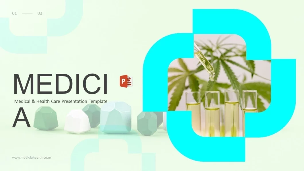 شريحة افتتاحية مميزة للمشاريع في بوربوينت