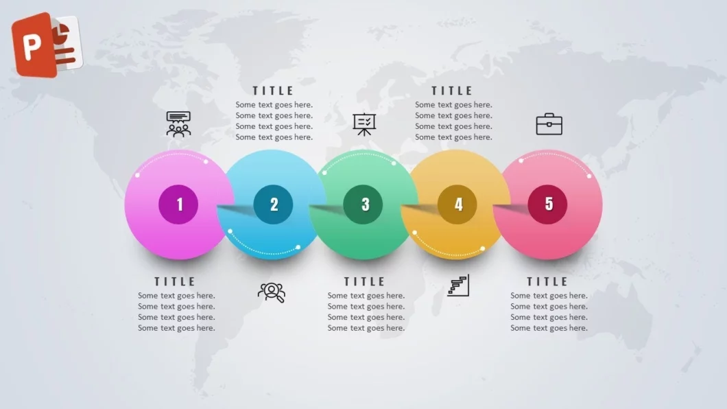 خمسة خيارات انفوجرافيك مميزة في برنامج بوربوينت