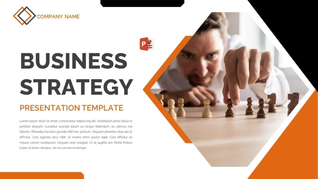 شريحة غلاف احترافية للمشاريع في برنامج بوربوينت