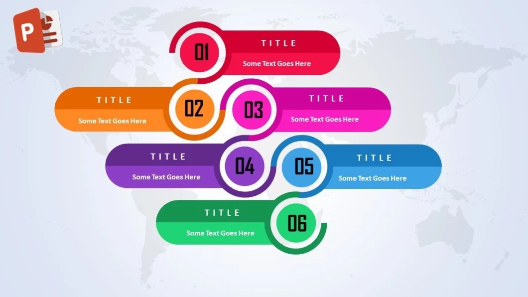 ستة خيارات انفوجرافيك مميزة في برنامج بوربوينت