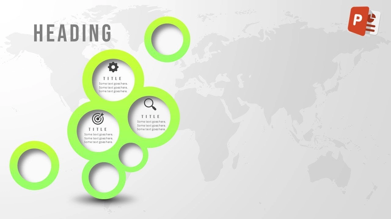 ثلاثة خيارات انفوجرافيك مميزة في برنامج بوربوينت