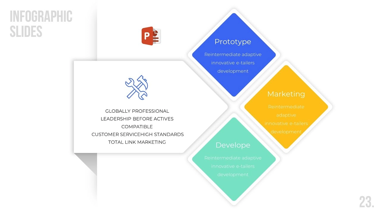 maxresdefault (71) انفوجرافيك ثلاثة خيارات احترافية في برنامج بوربوينت