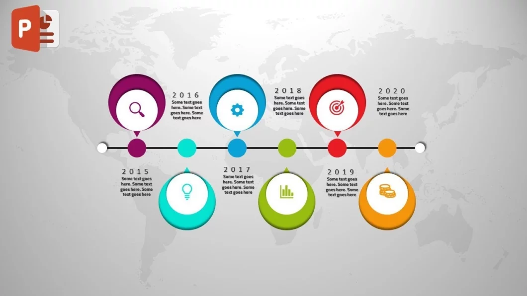 انفوجرافيك ستة خيارات مميزة في برنامج بوربوينت