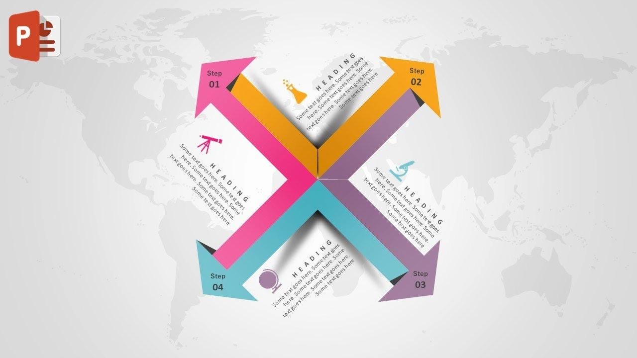 maxresdefault (36) انفوجرافيك أربعة خيارات مميزة في برنامج بوربوينت