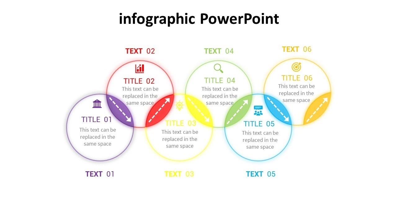 كيفية إنشاء ستة خيارات انفوجرافيك احترافية في برنامج بوربوينت