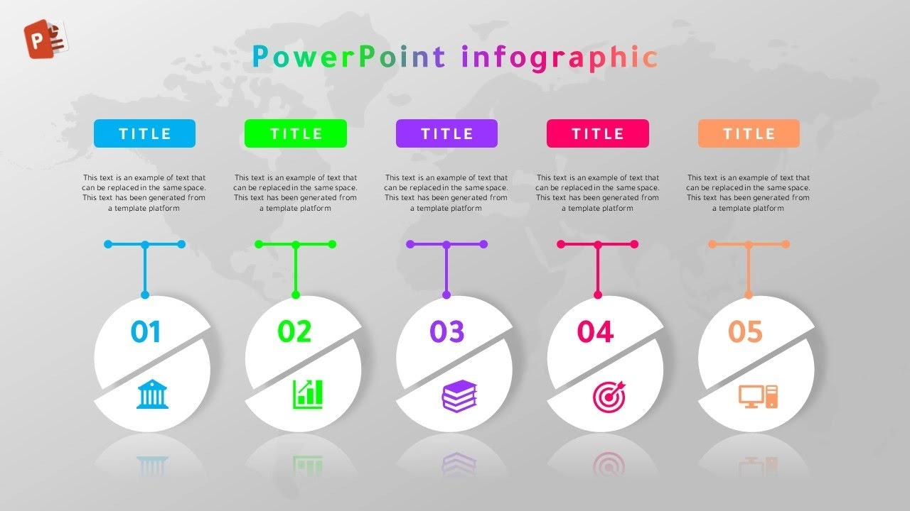 كيفية إنشاء خمسة خيارات انفوجرافيك متحركة مميزة في برنامج بوربوينت