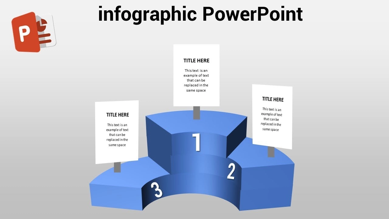 كيفية إنشاء ثلاثة خيارات انفوجرافيك احترافية في برنامج بوربوينت