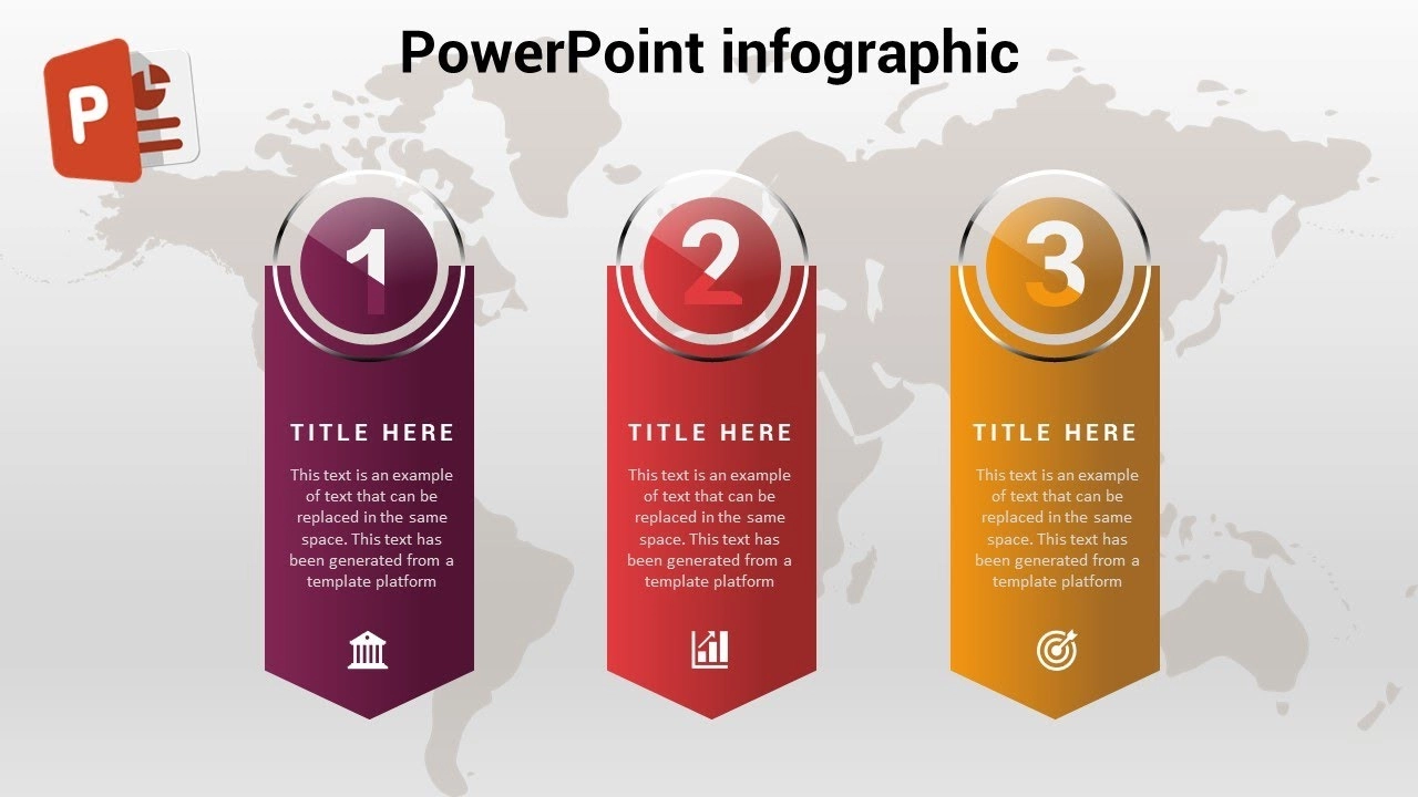 كيفية إنشاء ثلاثة خيارات انفوجرافيك احترافية في برنامج بوربوينت