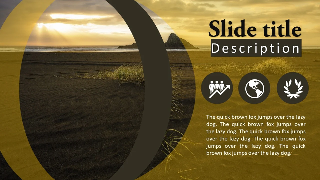 تصميم واجهة مشروع افتتاحية متميزة للمشاريع في بوربوينت