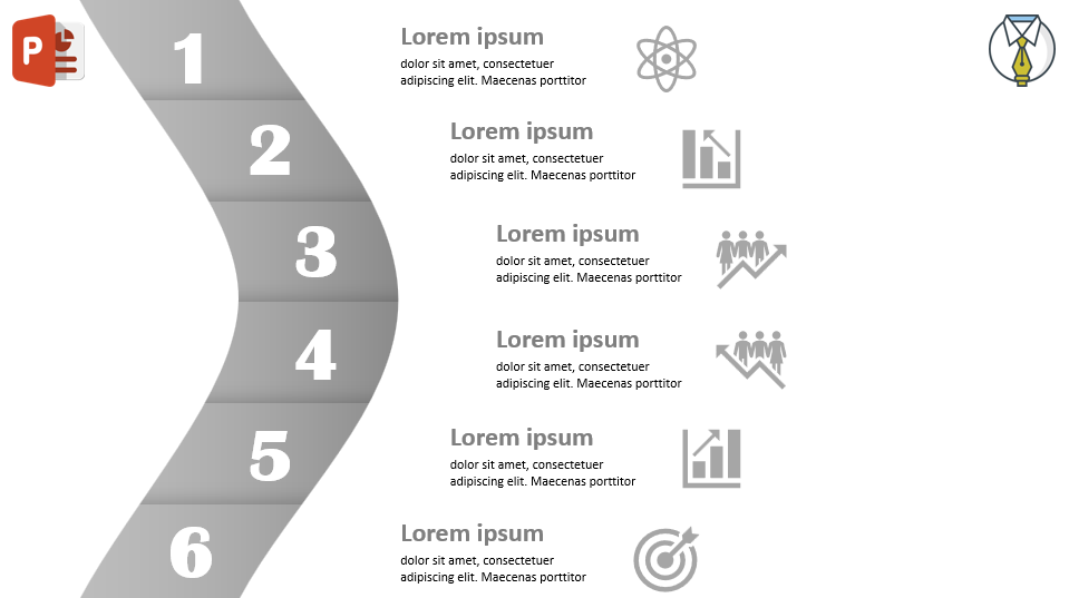 كيفيكة تصميم انفوجافيك ست خيارات في برنامج البوربوينت للمبتدئين